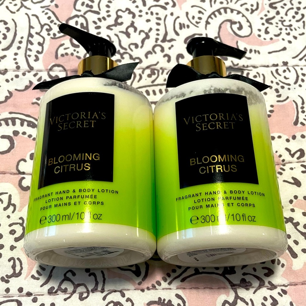 New! Victoria’s Secret Blooming Citrus 2 Lotions!